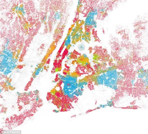 New York, population by ethnic count, Census 2000