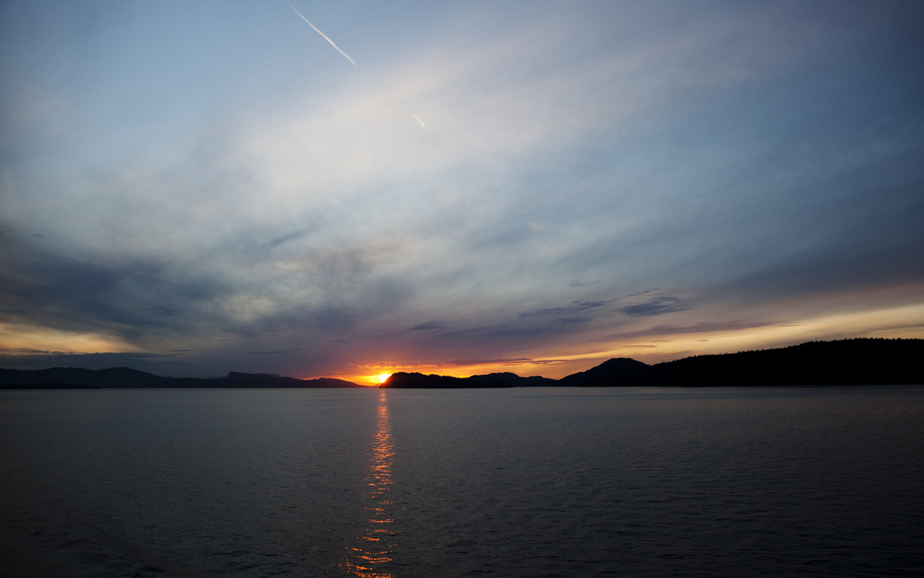 Alaskan sunset